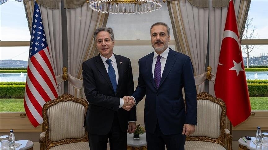 دیدار «بلینکن» با رییسجمهور و وزیر خارجه ترکیه در استانبول