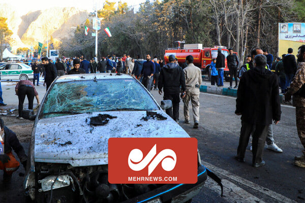اولین تصاویر از لحظه انفجار دوم تروریستی در کرمان