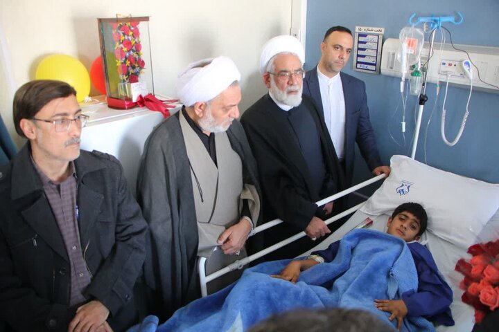 دیدار رییس دیوان عالی کشور با مجروحان حادثه تروریستی کرمان
