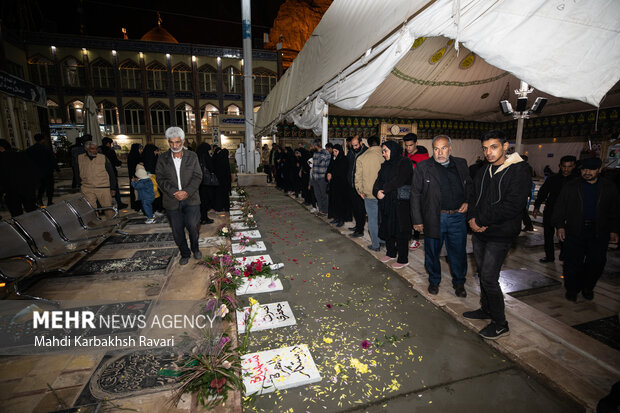 گلزار شہداء کرمان، شہداء کی تدفین کے بعد
