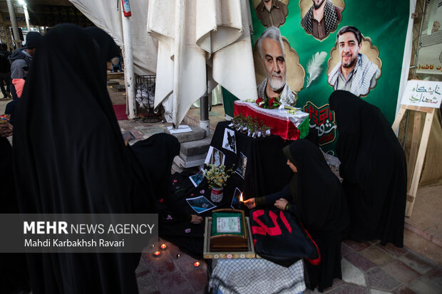 گلزار شہداء کرمان، شہداء کی تدفین کے بعد
