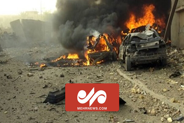 لحظه انفجار خودروی نظامی رژیم صهیونیستی در یورش به جنین