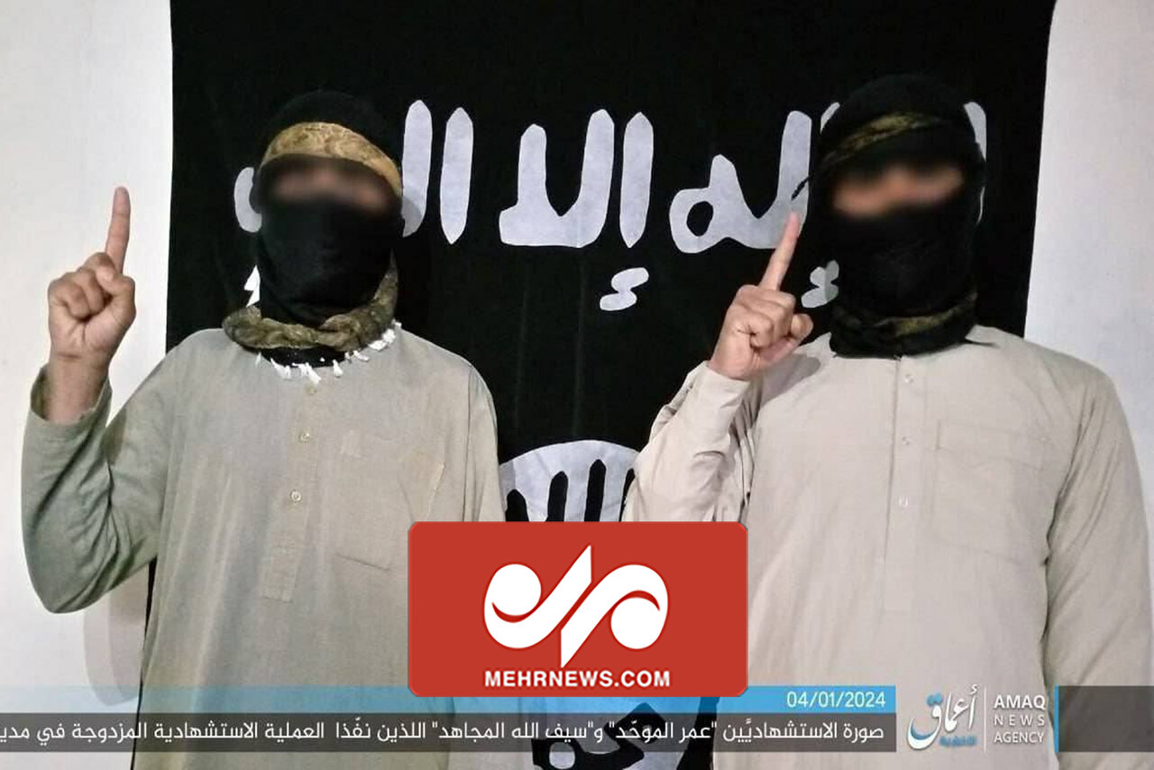 انتشار تصاویر دو عنصر داعشی عملیات انتحاری کرمان