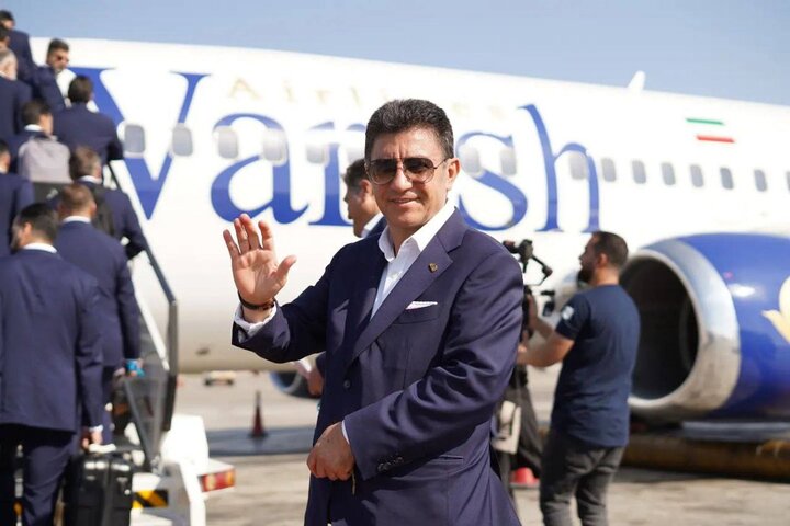 کاروان تیم ملی ایران از کیش عازم دوحه قطر شد