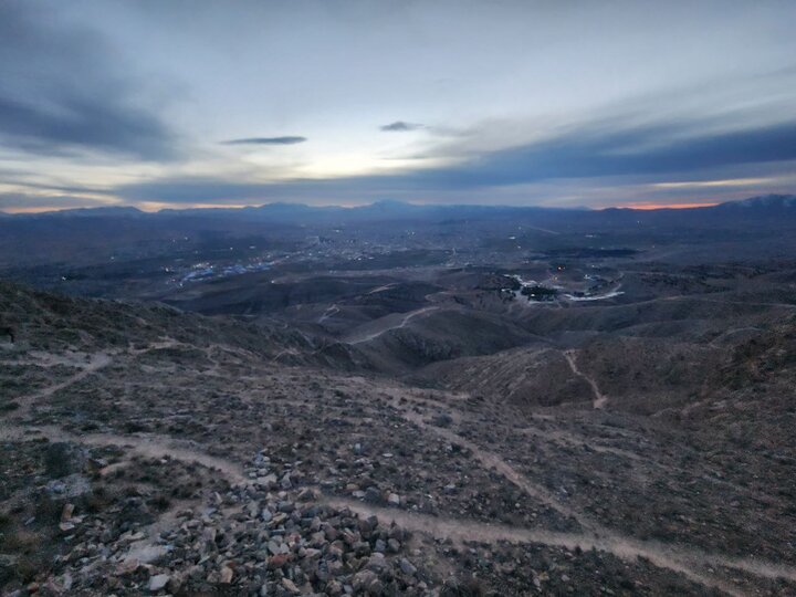 کوه باباموسی بجنورد در حسرت سپیدپوش شدن