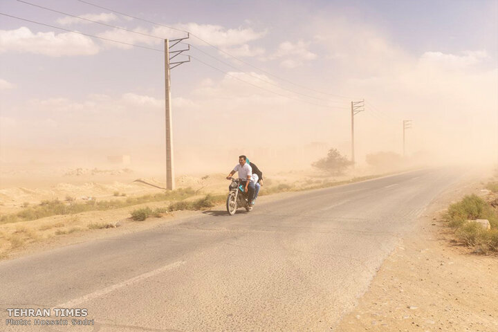 Disturbing dryness of Lake Urmia