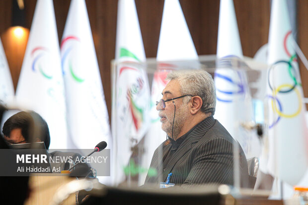 کمال جوانمرد دبیر اجرایی کمیته پارالمپیک در مجمع عمومی کمیته ملی پارالمپیک حضور دارد