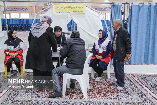 اردوی جهادی درمانی-فرهنگی قرارگاه الکفیل در خراسان شمالی