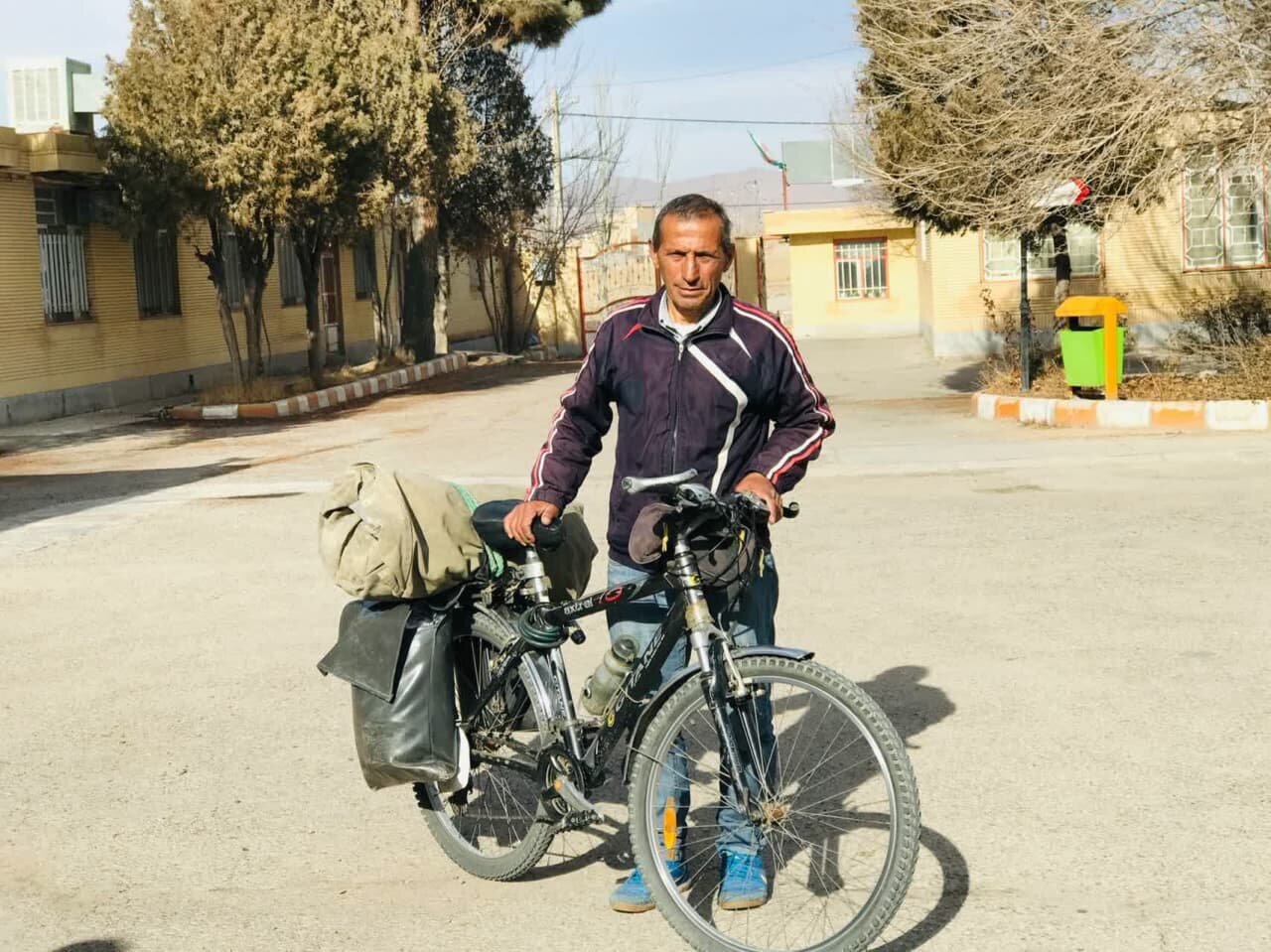 عضو فدراسیون دوچرخه‌سواری ایران به قوچان رسید
