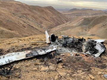 کشف اجساد سرنشینان هواپیمای آموزشی سانحه دیده در البرز