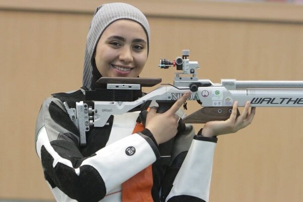 Female shooter Amini secures 2024 Olympics berth