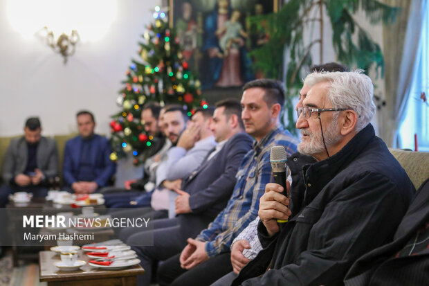 نشست هم اندیشی سخنگوی دولت با نخبگان مسیحی بعدازظهر چهارشنبه ۲۰ دی ۱۴۰۲ در کلیسای سرکیس مقدس برگزار شد