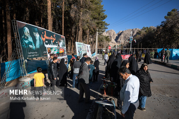 هفتمین روز شهادت شهدای انفجار تروریستی کرمان