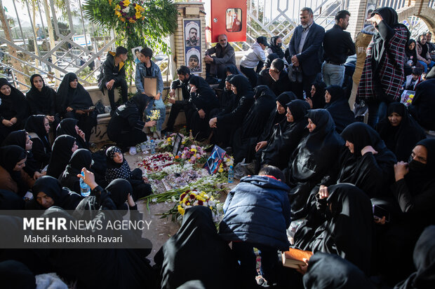 هفتمین روز شهادت شهدای انفجار تروریستی کرمان