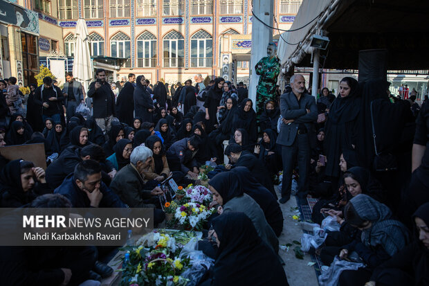 هفتمین روز شهادت شهدای انفجار تروریستی کرمان