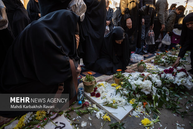 هفتمین روز شهادت شهدای انفجار تروریستی کرمان