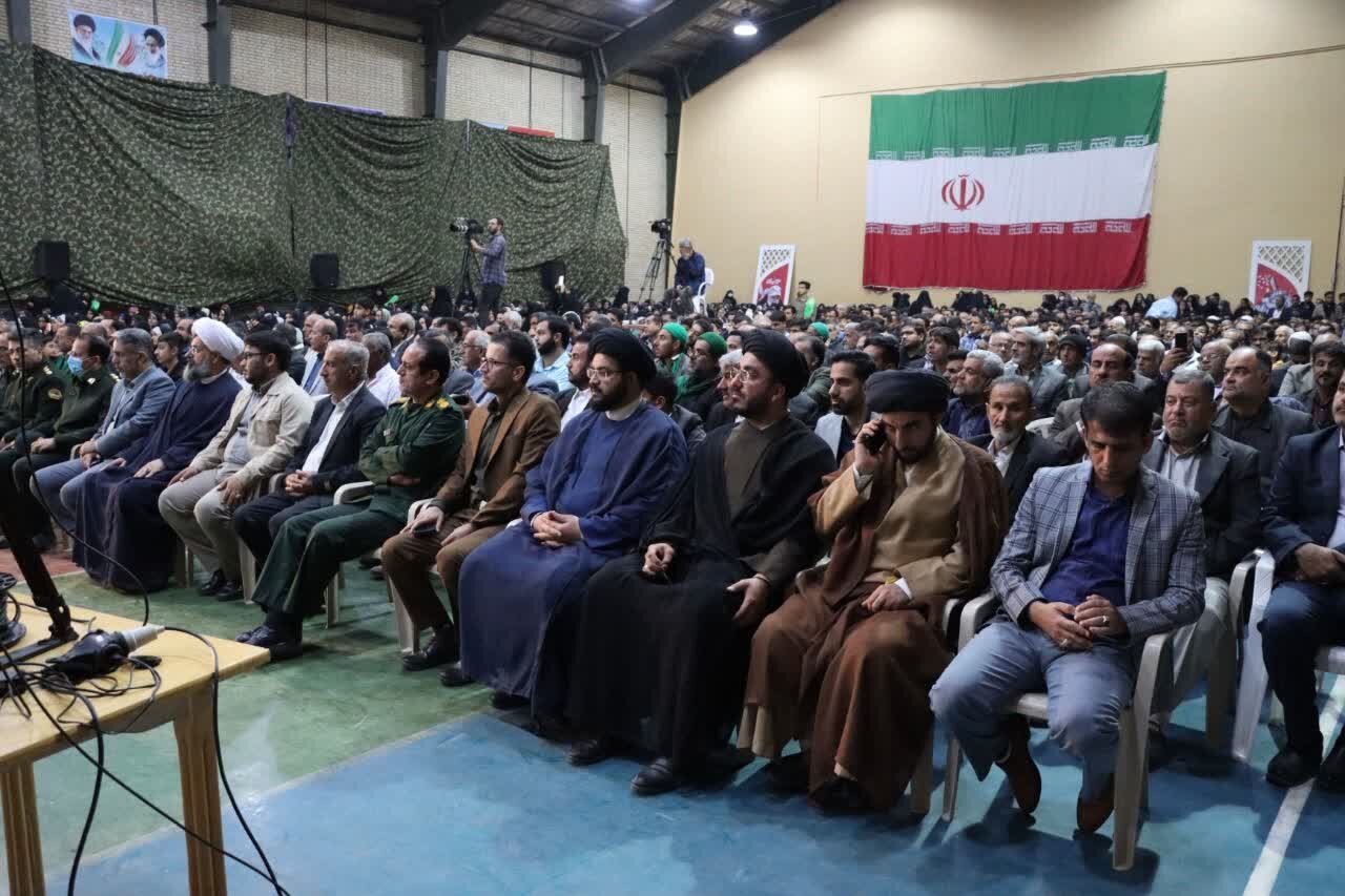 یادواره ۶۴ شهید والامقام بخش کاکی برگزار شد