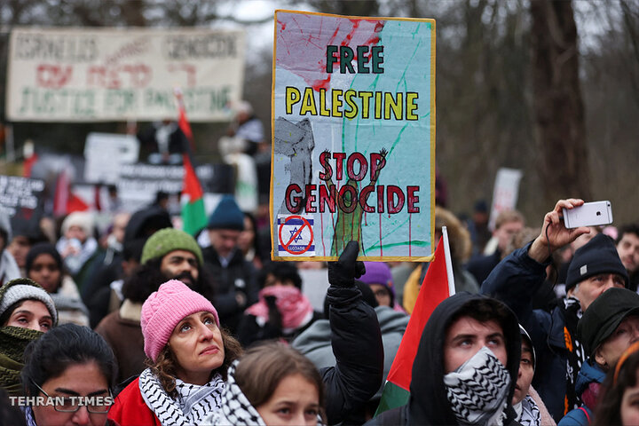 Protests as UN top court hears genocide case against Israel over Gaza war