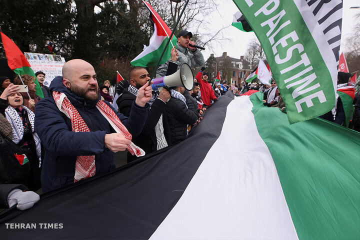 Protests as UN top court hears genocide case against Israel over Gaza war