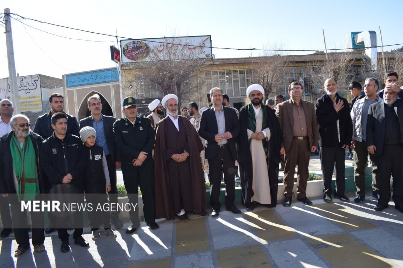 مردم بهاباد جنایات صهیونیستها در غزه و یمن را محکوم کردند