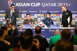 Iran soccer team presser ahead of match vs Palestine