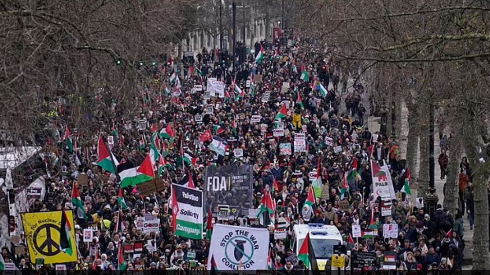 ایشیا، افریقہ اور یورپ کے مختلف ممالک میں غزہ سے اظہار ہمدردی کی ریلیاں، ویڈیوز، تصاویر