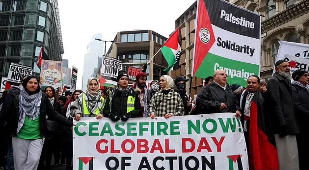 ایشیا، افریقہ اور یورپ کے مختلف ممالک میں غزہ سے اظہار ہمدردی کی ریلیاں، ویڈیوز، تصاویر
