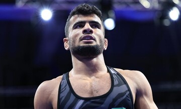 Iranian Greco-Roman wrestler grabs silver at Zagreb Open