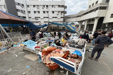 Israel turns Gaza hospital into 'military base'