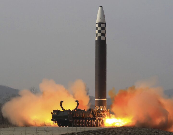 North Korea launches ballistic missile toward sea in New Year