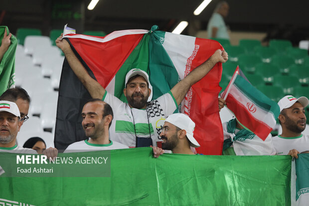 İran-Filistin maç öncesi görüntüler