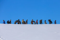 Snow brings joy to people of Ardabil