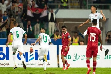 عراق با غلبه بر اندونزی به ژاپن رسید/ حضور هافبک سابق پرسپولیس