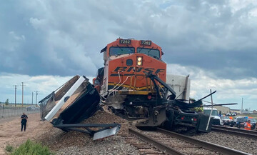 6 killed, injured in train-truck collision in Sweden