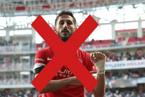 Antalyaspor’un Siyonist futbolcusu Jehezkel gözaltına alındı