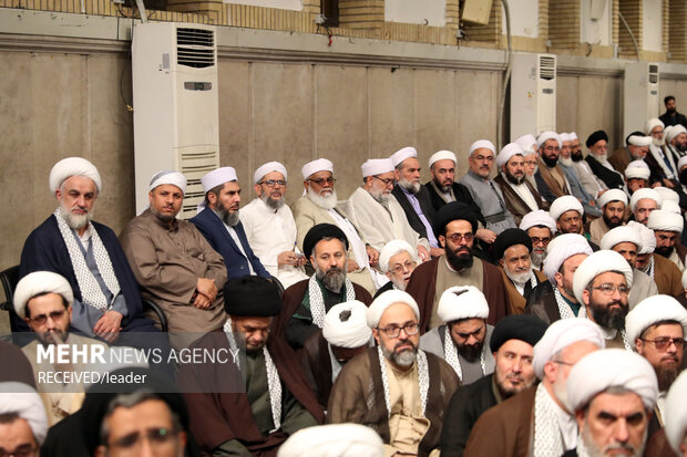 دیدار ائمه جمعه سراسر کشور با رهبر معظم انقلاب اسلامی