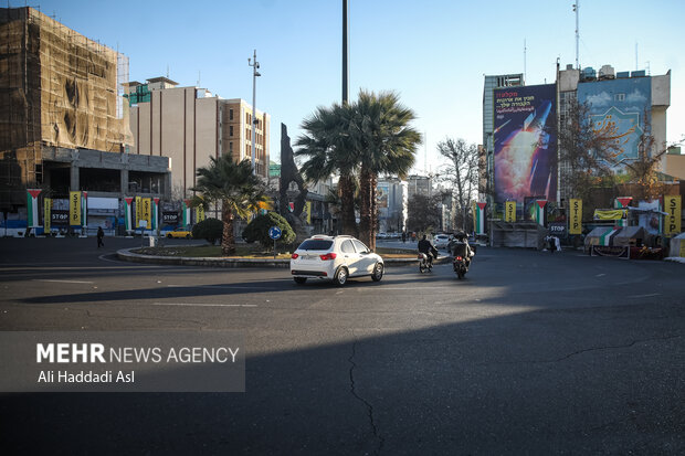 جدیدترین دیوارنگاره میدان فلسطین