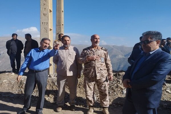 معاونین استاندار کرمانشاه از پروژه‌های مرزی پاوه بازدید کردند