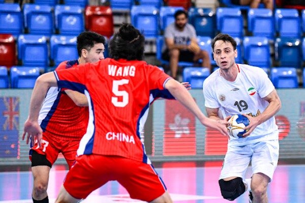 هندبال قهرمانی آسیا ایران - چین