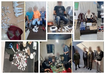 ۱۸ قاچاقچی مواد مخدر در گیلان دستگیر شدند/ جمع آوری ۱۷۸ معتاد متجاهر