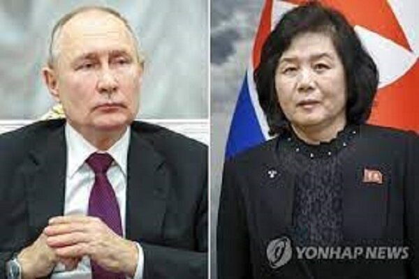 N Korean FM meets Putin in Moscow