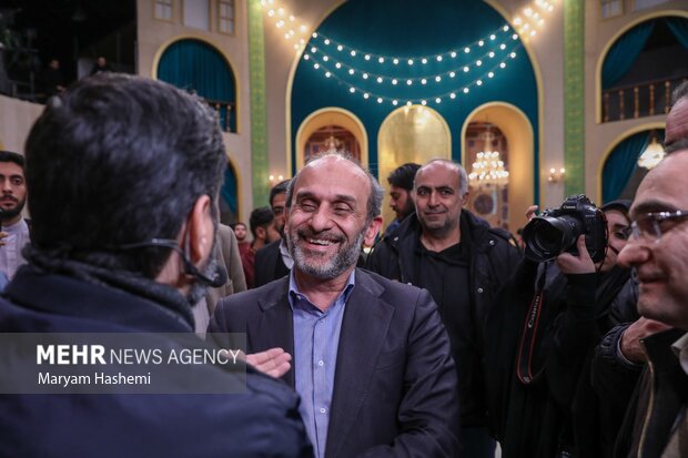 بازدید رییس سازمان صدا و سیما از برنامه تلوزیونی حسینیه معلی