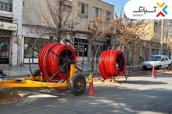 آغاز عملیات اجرایی فیبر نوری دامغان به همت آسیاتک 