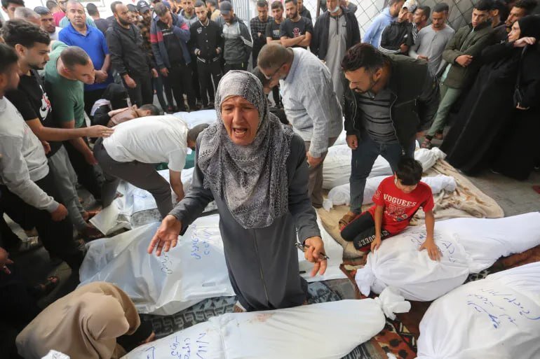 Palestinians in Gaza