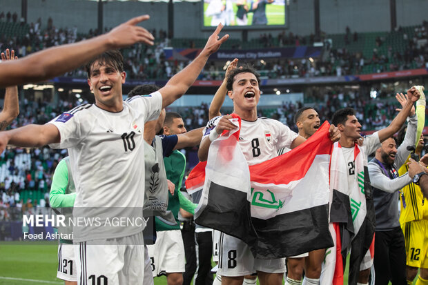 دیدار تیم‌های عراق و ژاپن