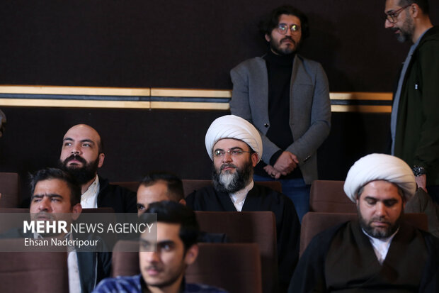 حجت الاسلام محمد قمی رئیس سازمان تبلیغات اسلامی در مراسم اختتامیه جشنواره فیلم عمار حضور دارد