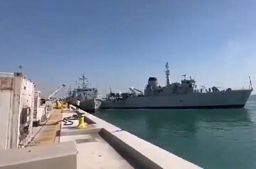 بیانیه نیروی دریایی انگلیس درباره برخورد ۲ ناو نیروی دریایی سلطنتی در سواحل بحرین