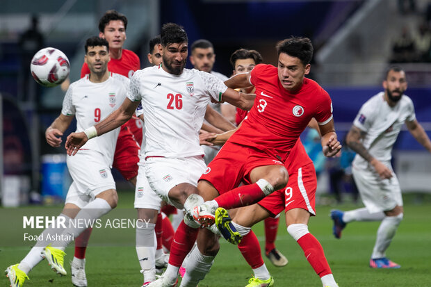 دیدار تیم‌های ایران و هنگ‌کنگ