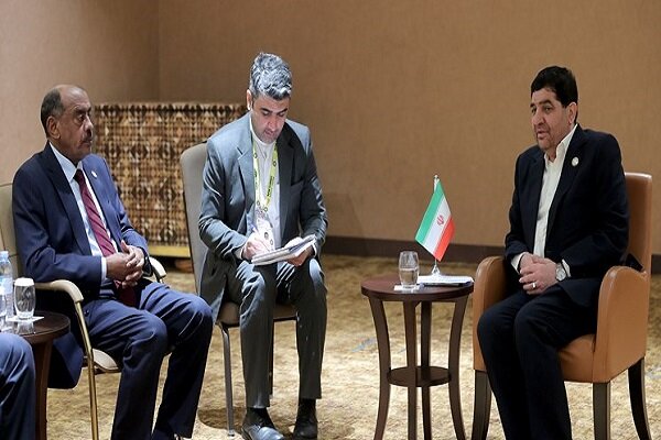 النائب الأول للرئيس الإيراني يلتقي وزير خارجية السودان