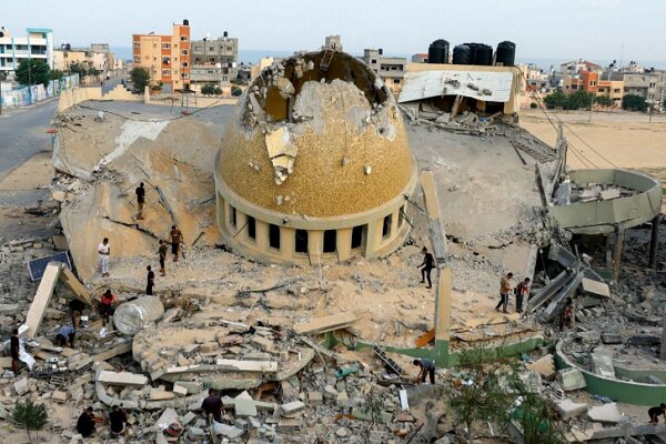 بمباران بخش‌های مسکونی نوار غزه توسط جنگنده‌های رژیم صهیونیستی